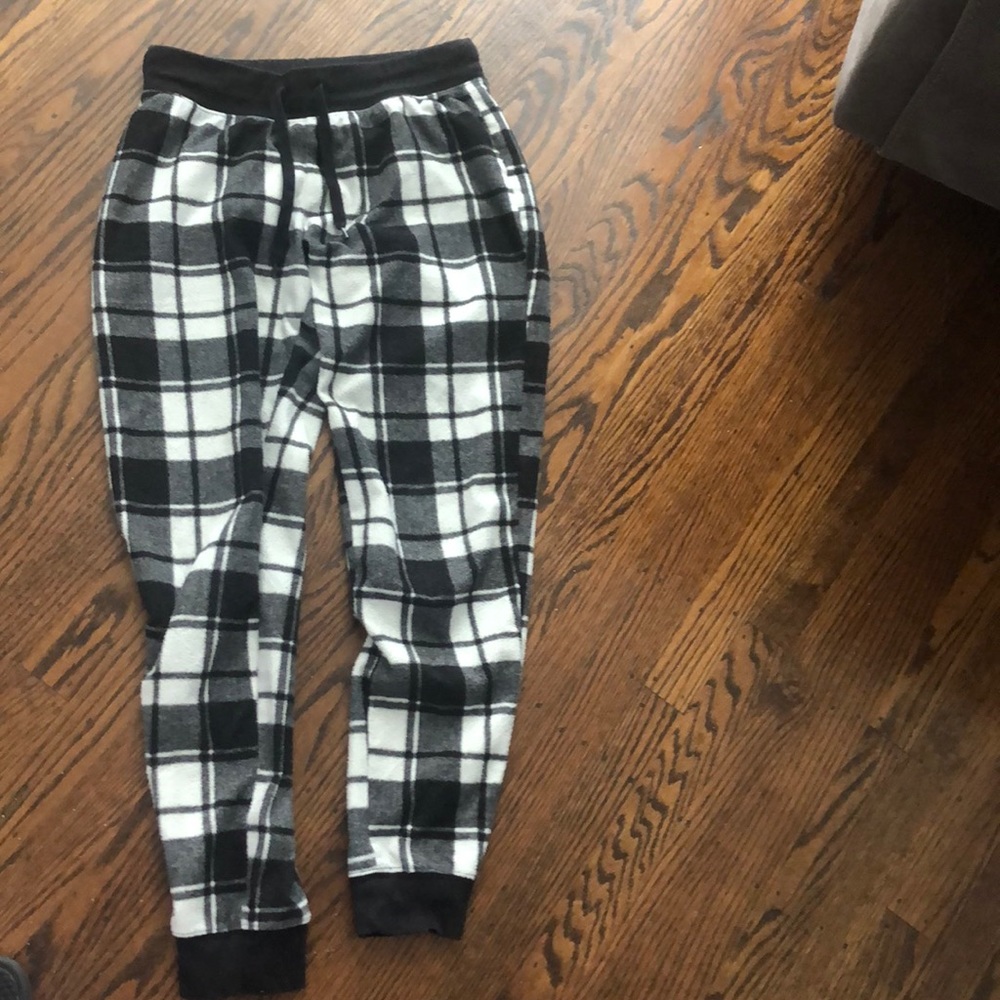 Plaid pj pants